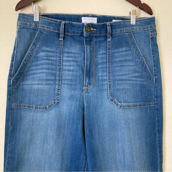 Sofia Jean By Sofia Vergara Luisa Wide Leg Crop | New without Tags - Picture 6 of 9